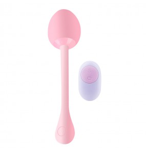 Mizzzee - Wearable Tadpoles Dual Vibrator Egg Wireless Remote (Chargeable - Pink)